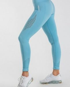 Gymshark Energy seamless leggings in sky blue